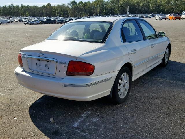 KMHWF35HX3A884323 - 2003 HYUNDAI SONATA GLS 白色 照片 4