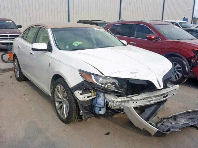 1LNHL9DK5DG608129 - 2013 LINCOLN MKS თეთრი ფოტო 1