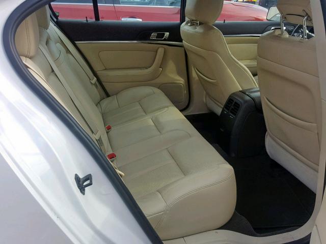 1LNHL9DK5DG608129 - 2013 LINCOLN MKS თეთრი ფოტო 6