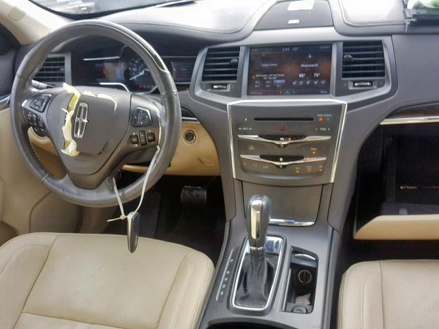 1LNHL9DK5DG608129 - 2013 LINCOLN MKS თეთრი ფოტო 9