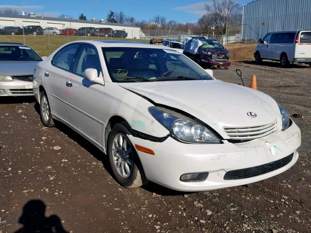 JTHBA30G345002952 - 2004 LEXUS ES 330 WHITE photo 1