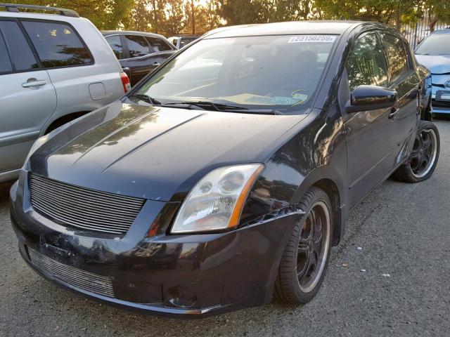 3N1AB61E28L608647 - 2008 NISSAN SENTRA 2.0 BLACK photo 2