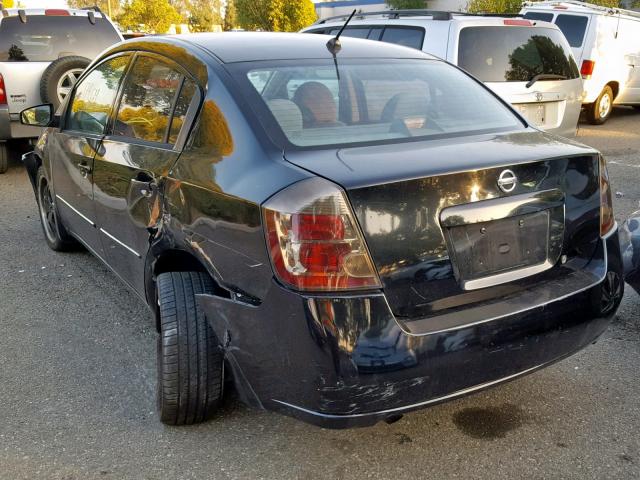 3N1AB61E28L608647 - 2008 NISSAN SENTRA 2.0 BLACK photo 3