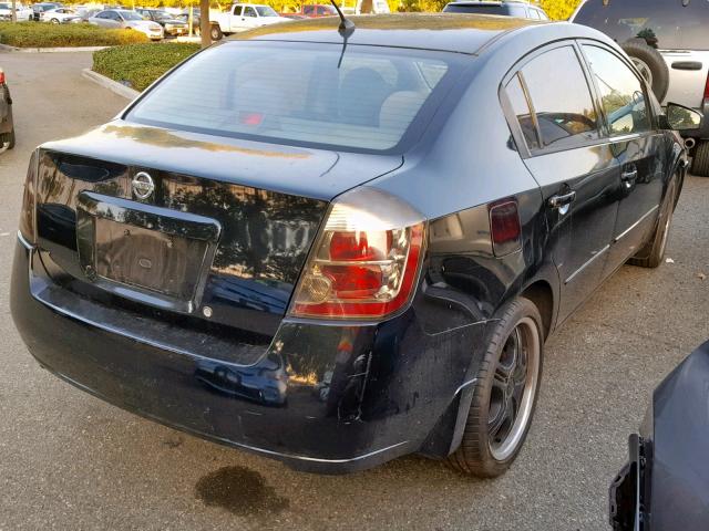 3N1AB61E28L608647 - 2008 NISSAN SENTRA 2.0 BLACK photo 4