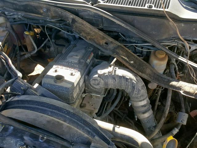 1D7KS28C77J552537 - 2007 DODGE RAM 2500 S Մոխրագույն լուսանկար 7