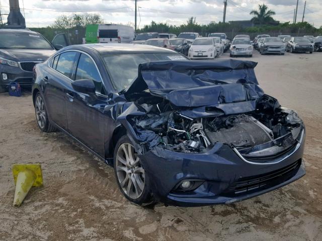 JM1GJ1W54F1182888 - 2015 MAZDA 6 GRAND TO BLUE photo 1