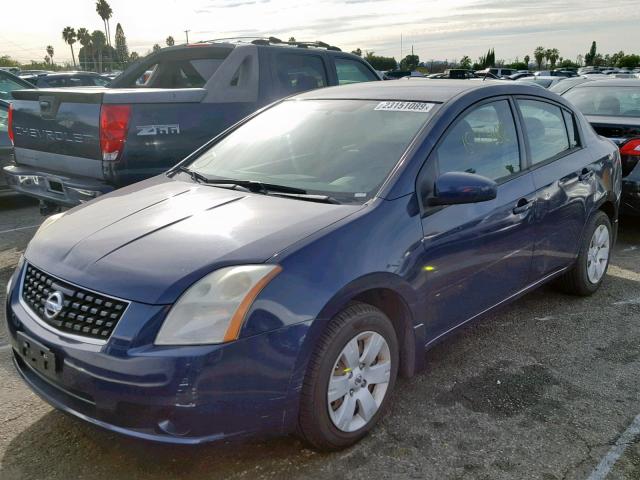 3N1AB61E19L639583 - 2009 NISSAN SENTRA 2.0 BLUE photo 2