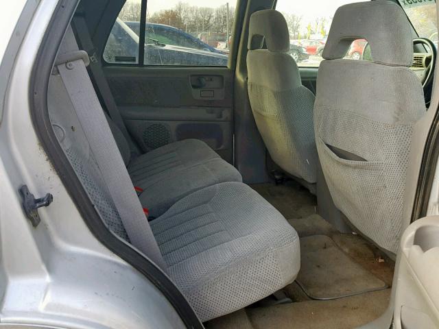 1GNDT13W6T2178025 - 1996 CHEVROLET BLAZER GRAY photo 6