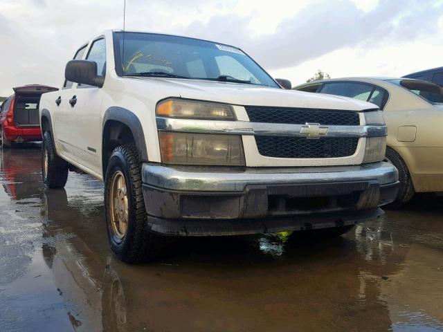 1GCDT136658114446 - 2005 CHEVROLET COLORADO WHITE photo 1