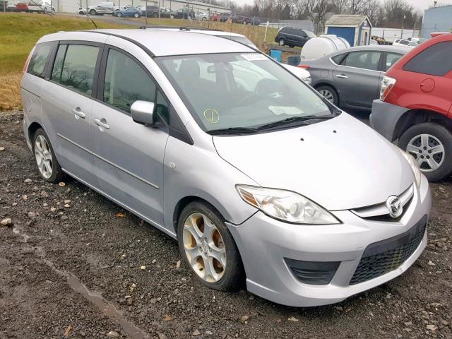 JM1CR29L990357573 - 2009 MAZDA 5 SILVER photo 1