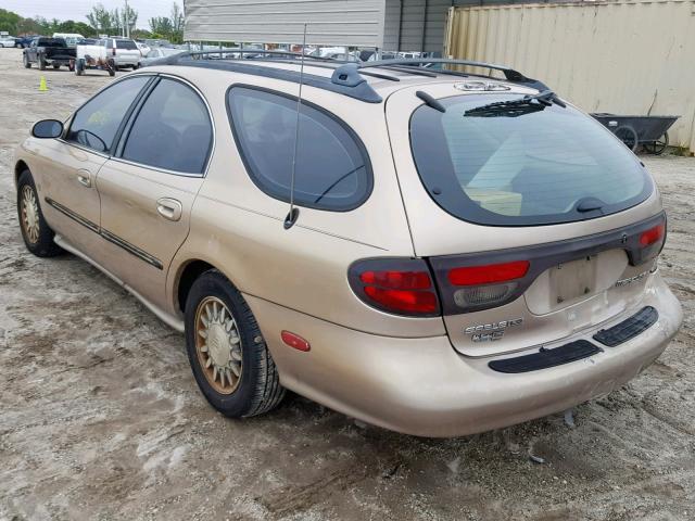 1MEFM58SXWA601385 - 1998 MERCURY SABLE LS P GOLD photo 3