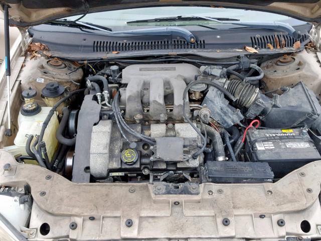 1MEFM58SXWA601385 - 1998 MERCURY SABLE LS P GOLD photo 7