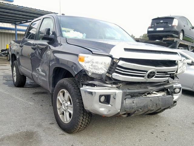 5TFDY5F18HX610531 - 2017 TOYOTA TUNDRA CRE GRAY photo 1