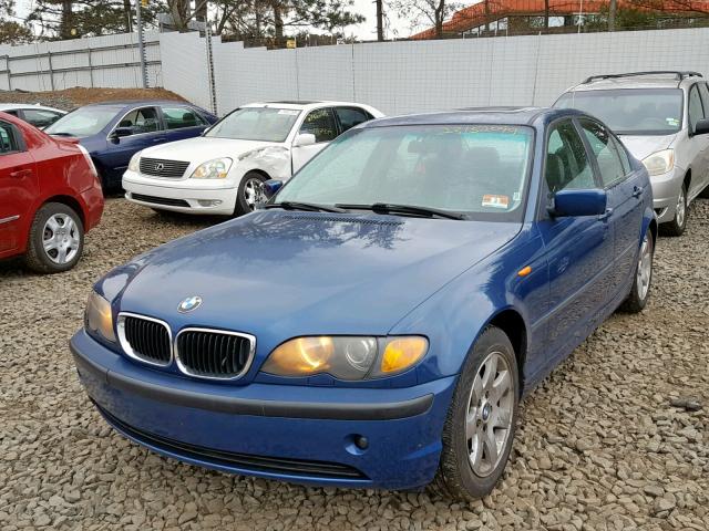 WBAEU33492PF68378 - 2002 BMW 325 XI BLUE photo 2