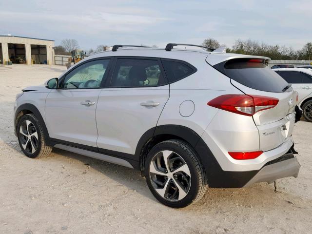 KM8J33AL0JU764622 - 2018 HYUNDAI TUCSON SPO SILVER photo 3