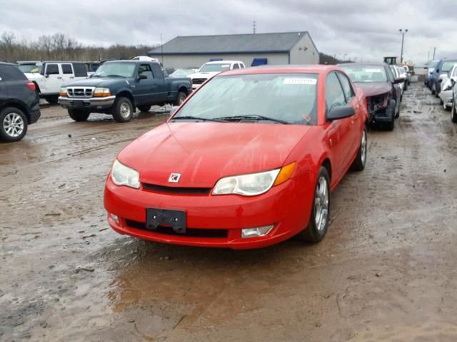 1G8AC14F54Z228264 - 2004 SATURN ION LEVEL RED photo 2