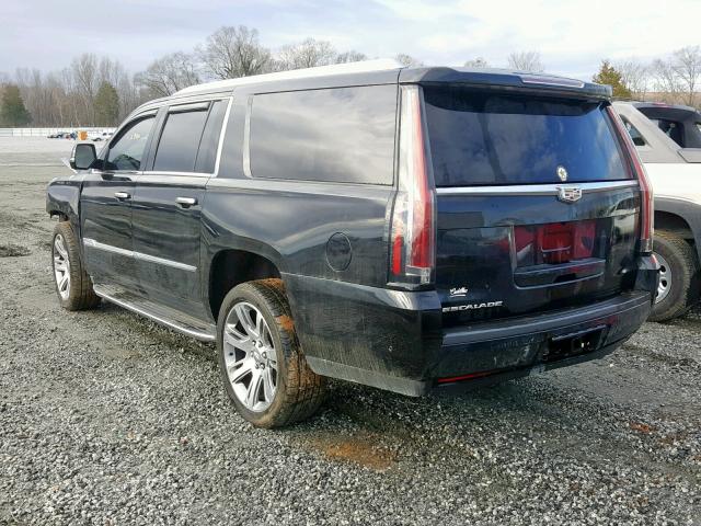 1GYS4GKJ6HR250078 - 2017 CADILLAC ESCALADE E BLACK photo 3