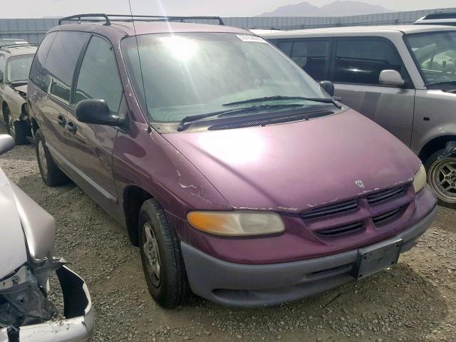 2B4GP25R5XR355787 - 1999 DODGE CARAVAN BURGUNDY photo 1