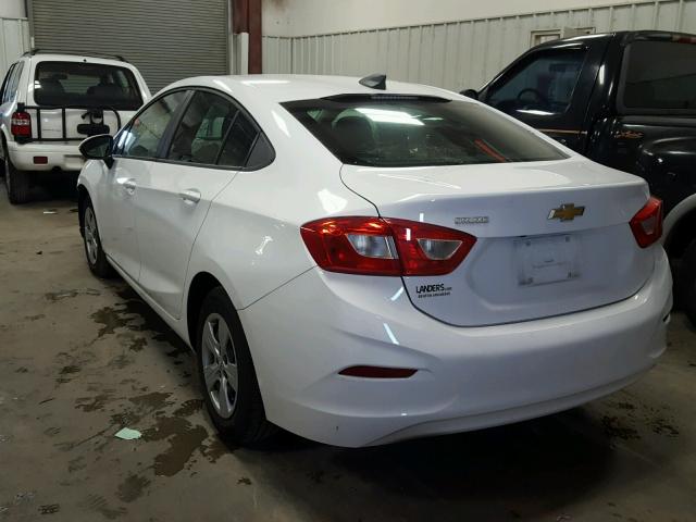 1G1BC5SM2G7292340 - 2016 CHEVROLET CRUZE LS WHITE photo 3