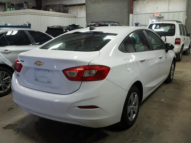 1G1BC5SM2G7292340 - 2016 CHEVROLET CRUZE LS WHITE photo 4