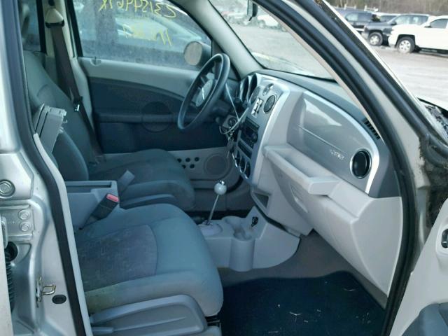 3A4FY58B37T632407 - 2007 CHRYSLER PT CRUISER SILVER photo 5