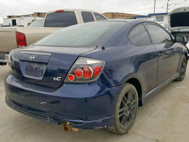 JTKDE177370214611 - 2007 TOYOTA SCION TC 蓝色 照片 4