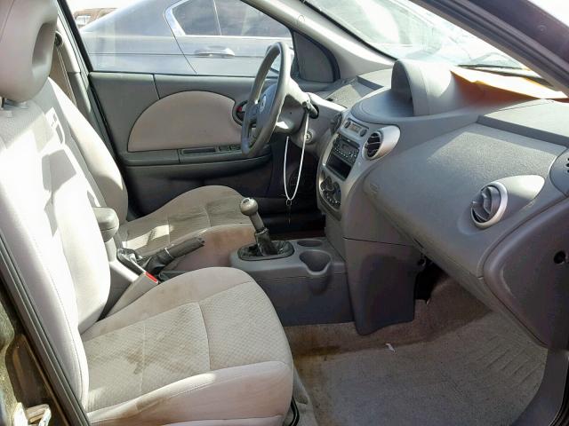 1G8AZ52F65Z136137 - 2005 SATURN ION LEVEL GRAY photo 5