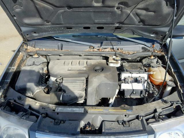 1G8AZ52F65Z136137 - 2005 SATURN ION LEVEL GRAY photo 7