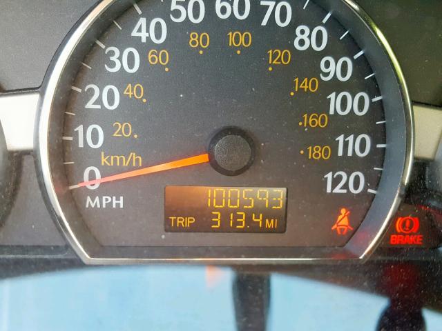 1G8AZ52F65Z136137 - 2005 SATURN ION LEVEL GRAY photo 8