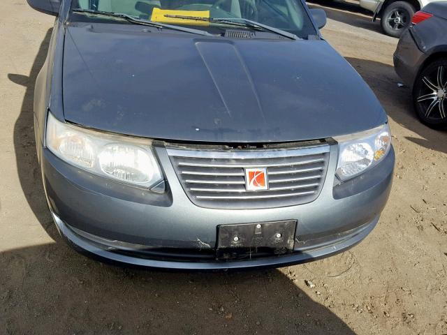 1G8AZ52F65Z136137 - 2005 SATURN ION LEVEL GRAY photo 9
