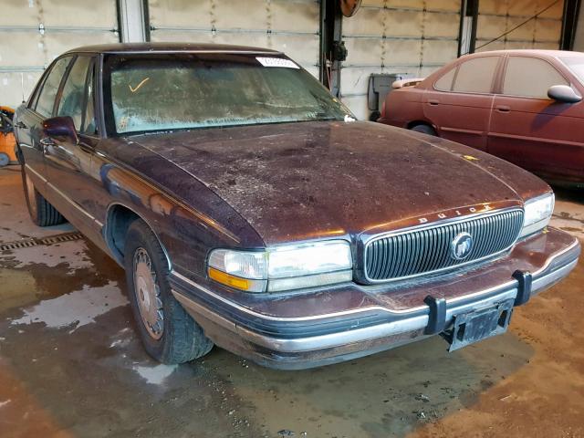 1G4HP52L4RH405128 - 1994 BUICK LESABRE CU Tünd qırmızı foto 1