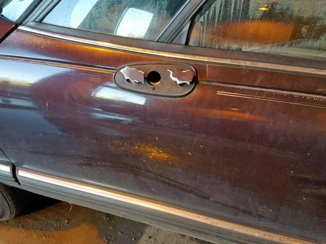 1G4HP52L4RH405128 - 1994 BUICK LESABRE CU Tünd qırmızı foto 10