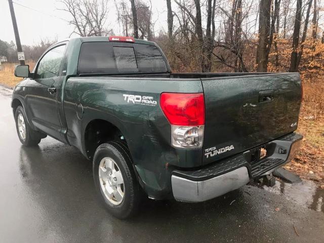 5TFKT52137X001681 - 2007 TOYOTA TUNDRA GREEN photo 3