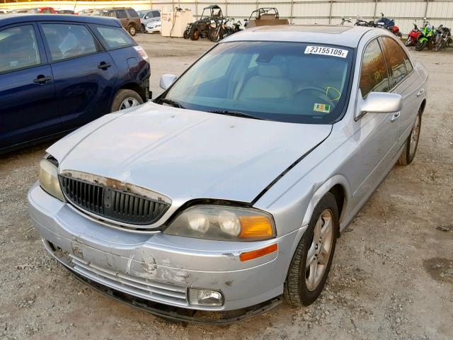 1LNHM87A41Y604945 - 2001 LINCOLN LS SILVER photo 2
