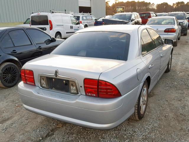 1LNHM87A41Y604945 - 2001 LINCOLN LS SILVER photo 4