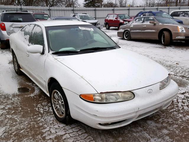 1G3NL52E91C107504 - 2001 OLDSMOBILE ALERO GL WHITE photo 1