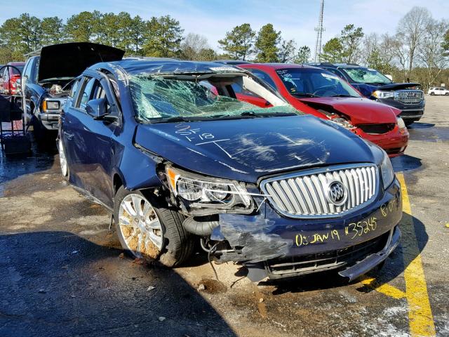 1G4GD5ER2CF235245 - 2012 BUICK LACROSSE P BLUE photo 1