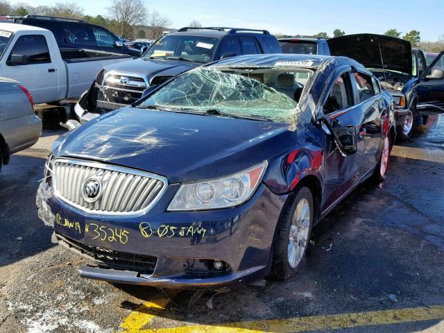 1G4GD5ER2CF235245 - 2012 BUICK LACROSSE P BLUE photo 2