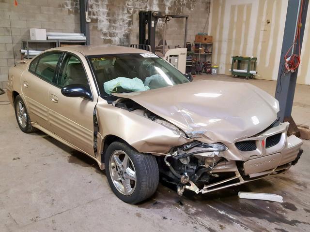 1G2NF52F82C291632 - 2002 PONTIAC GRAND AM S Ոսկեգույն լուսանկար 1