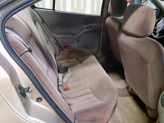 1G2NF52F82C291632 - 2002 PONTIAC GRAND AM S Ոսկեգույն լուսանկար 6