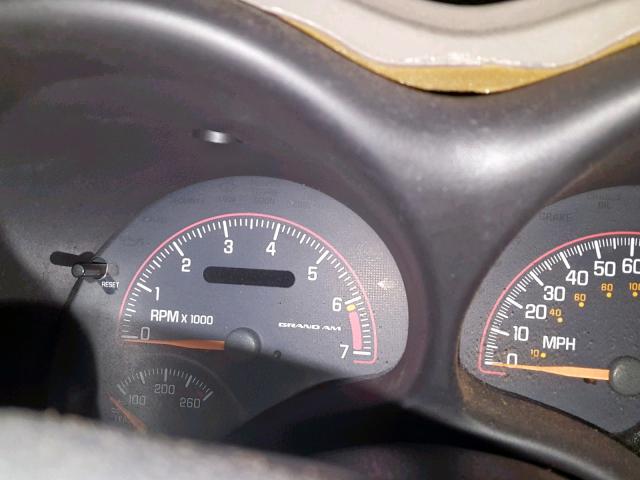 1G2NF52F82C291632 - 2002 PONTIAC GRAND AM S Ոսկեգույն լուսանկար 8