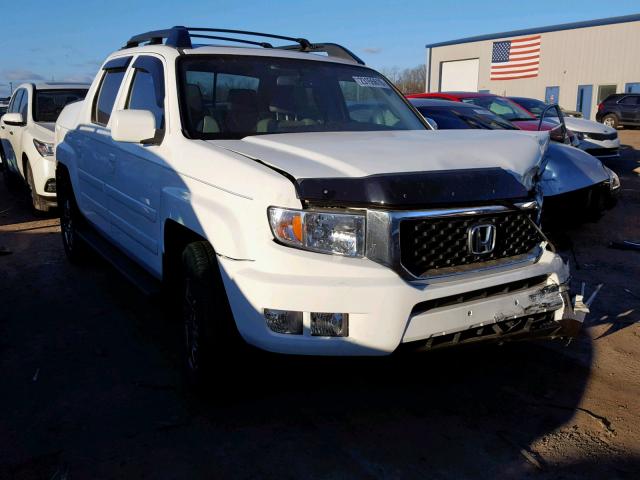 5FPYK1F5XDB003802 - 2013 HONDA RIDGELINE WHITE photo 1