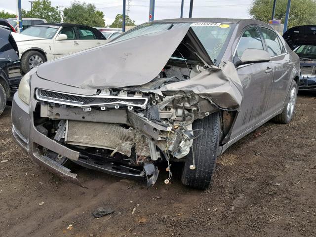 1G1ZC5EB1AF248013 - 2010 CHEVROLET MALIBU 1LT 棕色 照片 2