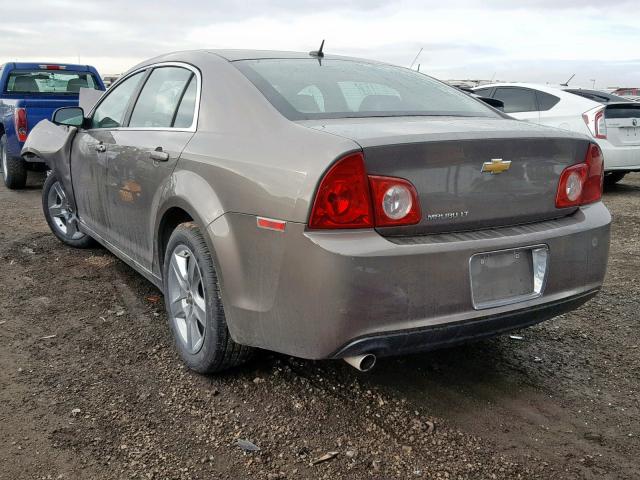 1G1ZC5EB1AF248013 - 2010 CHEVROLET MALIBU 1LT 棕色 照片 3