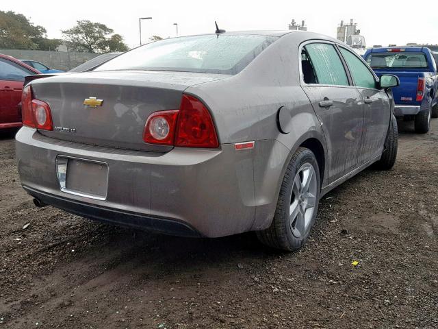1G1ZC5EB1AF248013 - 2010 CHEVROLET MALIBU 1LT 棕色 照片 4