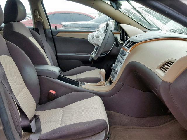 1G1ZC5EB1AF248013 - 2010 CHEVROLET MALIBU 1LT 棕色 照片 5