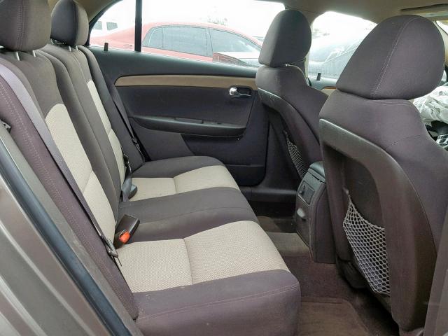 1G1ZC5EB1AF248013 - 2010 CHEVROLET MALIBU 1LT 棕色 照片 6