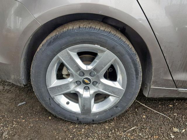 1G1ZC5EB1AF248013 - 2010 CHEVROLET MALIBU 1LT 棕色 照片 9