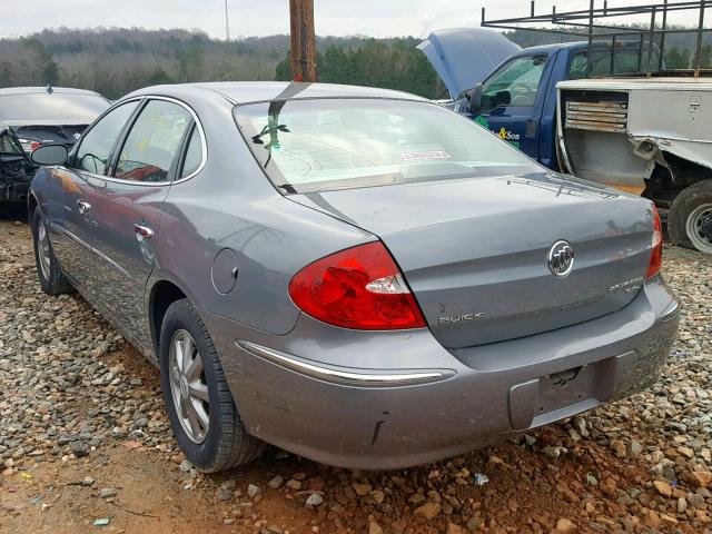 2G4WD582781141063 - 2008 BUICK LACROSSE C GRAY photo 3