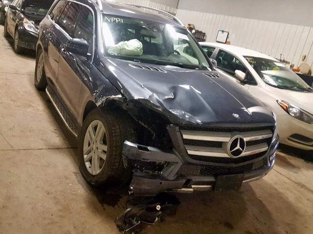 4JGDF7CE0DA194072 - 2013 MERCEDES-BENZ GL 450 4MA BLUE photo 1